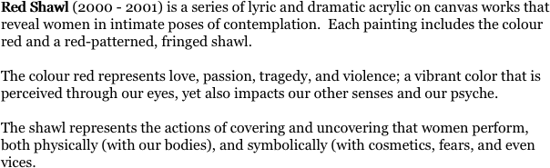 Red Shawl (2000 - 2001)